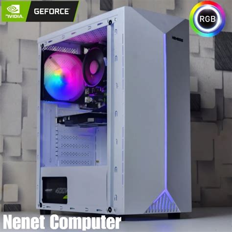 Jual FULL SET PC Gaming Core I7 4770 GTX 1050Ti 4GB 16GB RAM