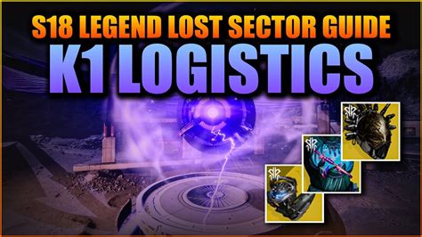 Destiny Platinum K Logistics Legend Lost Sector Easy Guide Season