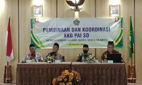 Pembinaan Kkg Pai Sd Kepala Kantor Pesankan Bekerja Dengan Kesadaran