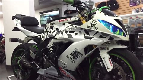 Kawasaki Ninja Zx6r 636 Stunt Youtube