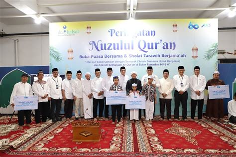 Rayakan Milad Ke 60 Di Momen Ramadan Bank Kalsel Gelar Buka Puasa