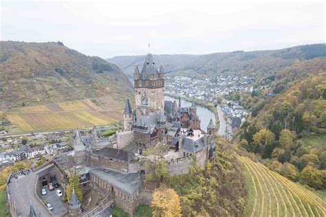 Reichsburg Cochem Castle in the Fall colors - GETTING STAMPED