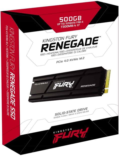 500GB SSD Kingston FURY Renegade - SFYRSK/500G SFYRSK/500G - на топ ...