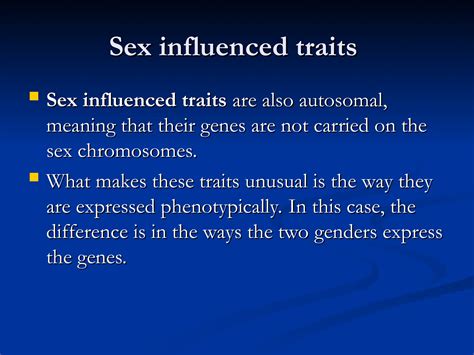 Sex Linkage And Sex Linked Traits Ppt
