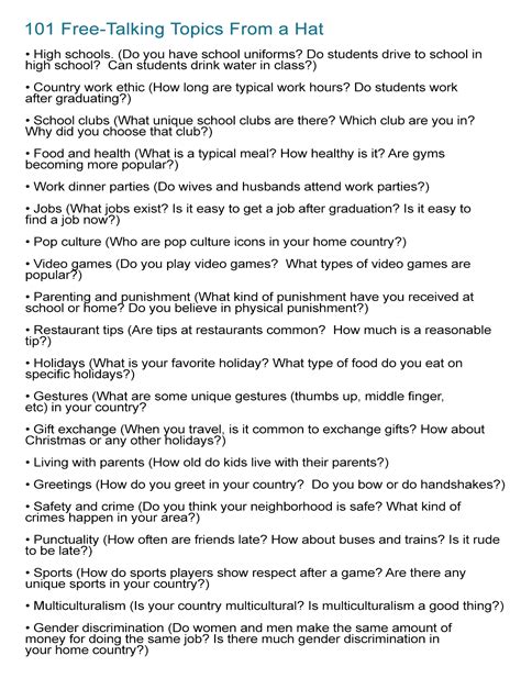 esl conversation topics  break  silence  esl