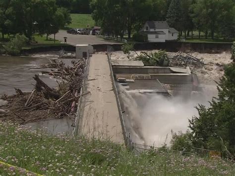 Partial Failure Confirmed At Rapidan Dam In Minnesota Amid Flooding Across The Midwest