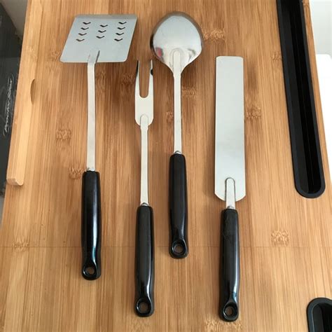 Ekco Kitchen Vintage Ekco Stainless Steel Kitchen Utensils Set