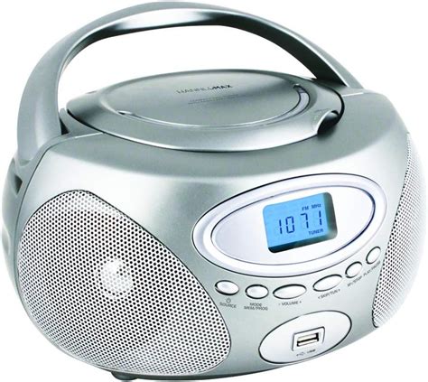 HANNLOMAX HX 311CD Portable Boombox CD MP3 Player PLL AM FM Radio