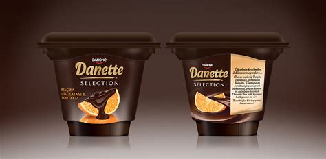 Packaging / Danone Danette Selection Pudding on Behance