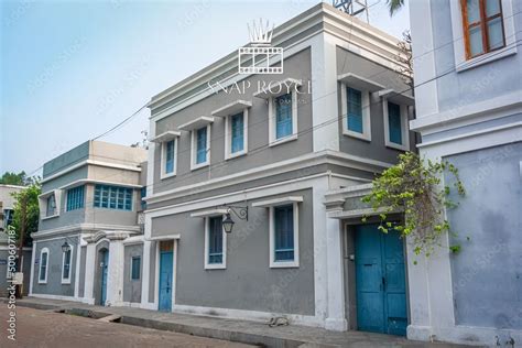 French Colonial Architecture In Pondicherry South India