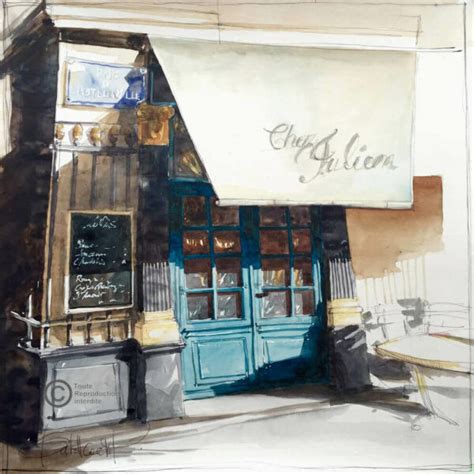 Galerie Aquarelle A TABLE Isabelle Corcket