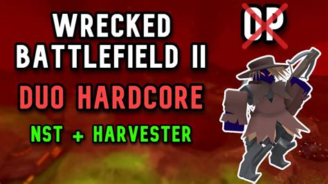 Duo Hardcore On Wrecked Battlefield Ii Nst Harvester Tower Defense