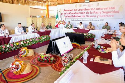 Gobernadores de Guerrero y Oaxaca firman convenio de colaboración en