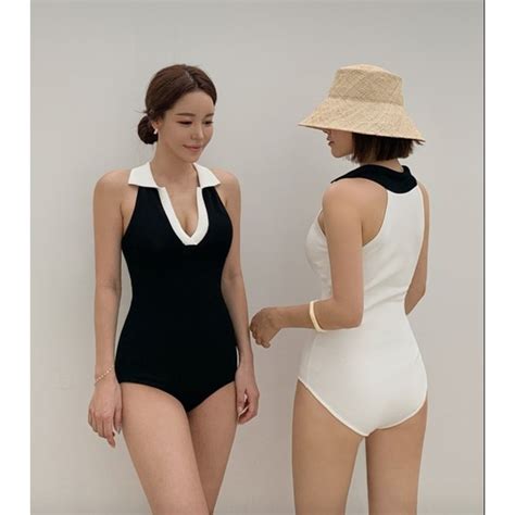 ชดวายนำแฟชนเกาหลผหญง บกน Bikini ชดวายนำวนพช มฟองนำ Shopee Thailand