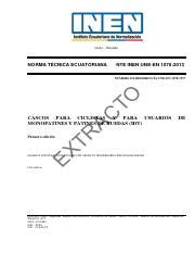 Nte Inen Une Pdf Quito Ecuador Norma T Cnica Ecuatoriana Nte