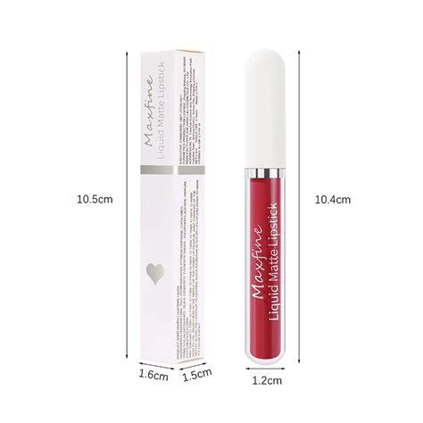 6 Colors Nude Lip Gloss Waterproof Matte Liquid Lipstick Long Lasting