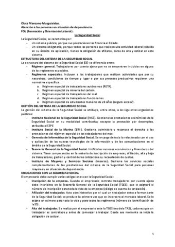 Formacion Y Orientacion Laboral Tema Pdf