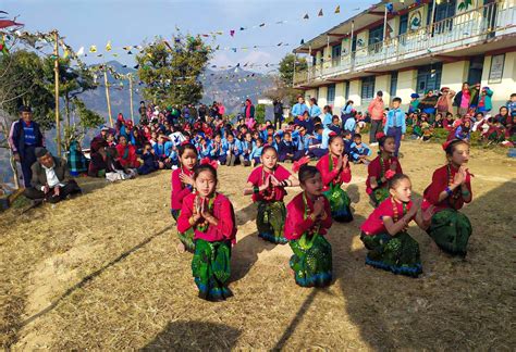 School kids dance event : r/pokhara