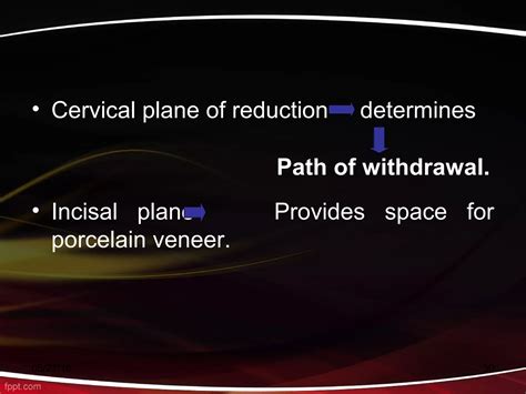 Tooth preparation for Metal ceramic crowns. | PPT