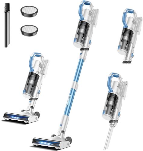 Fabuletta Cordless Vacuum Cleaner Kpa Free Standing Stick Vacuum