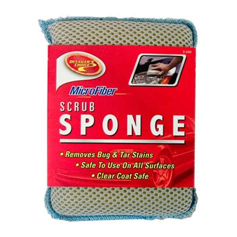 Detailers Choice Microfiber Bug Sponge