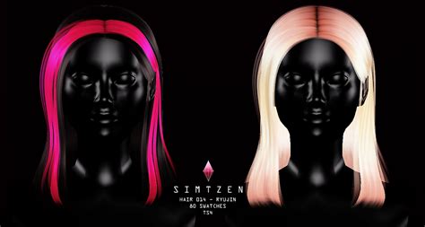 Download Sims 4 Cc Ryujin Hairstyle 014