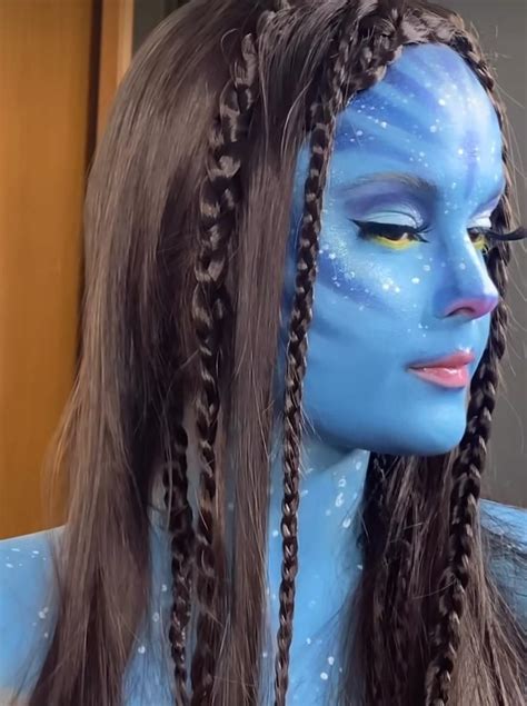 Avatar Makeup In 2024 Avatar Makeup Makeup Tutorial Makeup