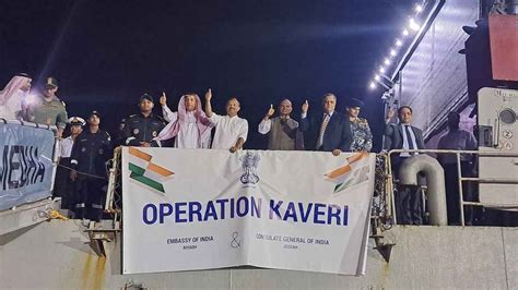 Operation Kaveri सडन म फस भरतय क द जतथ जददह पहच