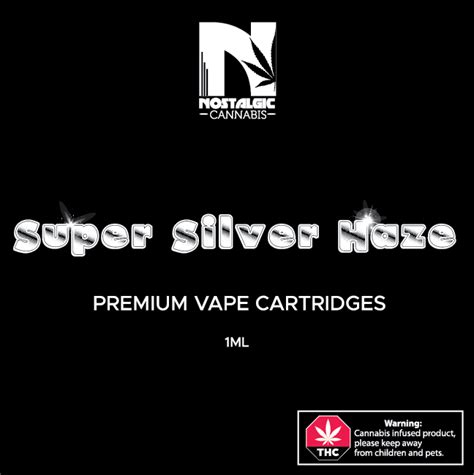 Nostalgic Cannabis Super Silver Haze Vape Buyweedpacks