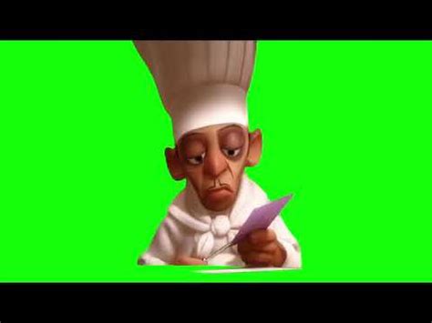 Chef Skinner Shocked - Greenscreen Template | Chef Skinner Reading a ...