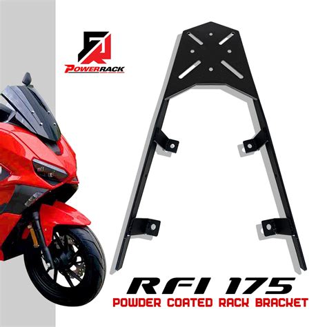 Rusi RFI 175 Top Box Bracket Monorack Powder Coated RFI 175