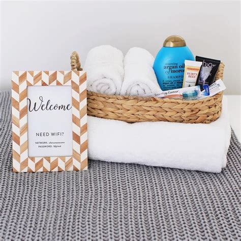 Houseguest Welcome Basket Artofit