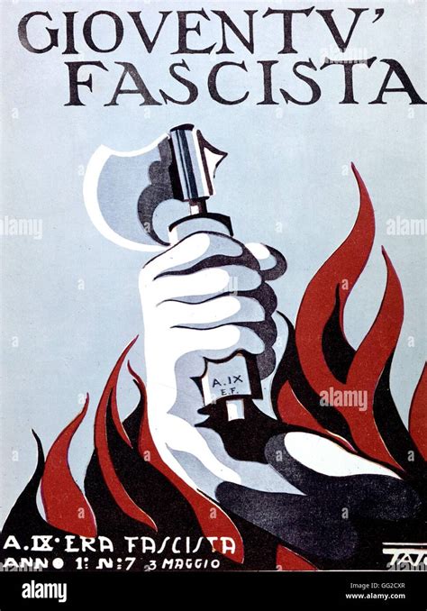 Cover Of Gioventu Fascista Hi Res Stock Photography And Images Alamy