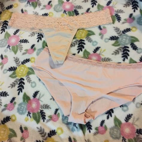 PINK Victoria S Secret Intimates Sleepwear Nwot Vs Pink No Show Nude Panties Cute Poshmark