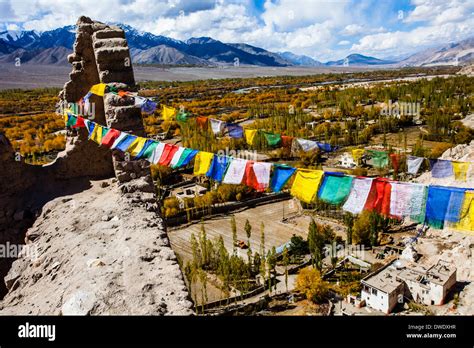 Beautiful scenery, Leh, Ladakh, Jammu and Kashmir, India Stock Photo ...