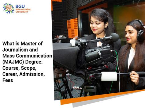 What Is Master Of Journalism Mass Communication Majmc Degree