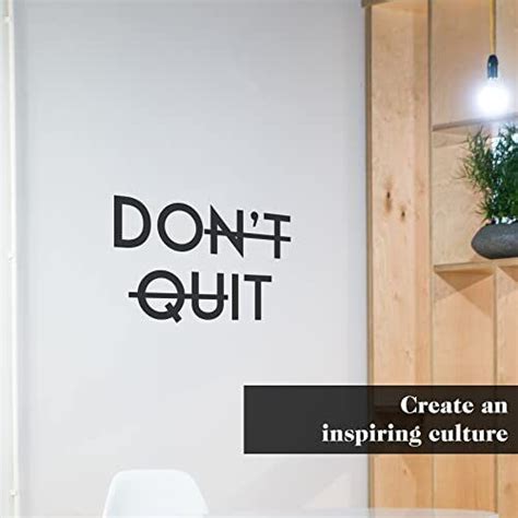 My Vinyl Story Don T Quit Do It Motivational Wall Decal Sticker Quote