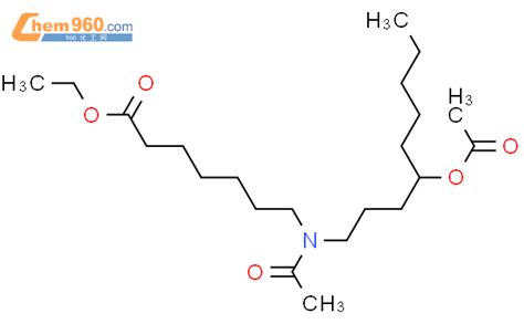 54460 27 4 Heptanoic Acid 7 Acetyl 4 Acetyloxy Nonyl Amino Ethyl