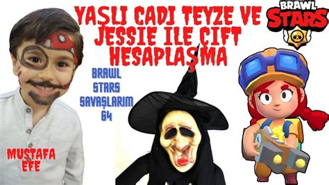 Ya L Cad Teyze Ve Jessie Ile Ift Hesapla Ma Brawl Stars Jessie Ile