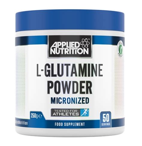 L Glutamine Powder Micronized G Glutamina Applied Nutrition