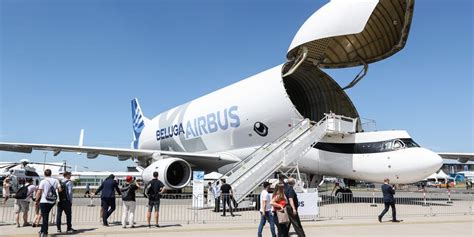 Huge Airbus BelugaXL Cargo Plane Carries Aircraft Parts - Business Insider