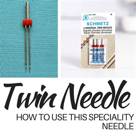 Twin Needle | Sewing Tool - The Sewing Loft