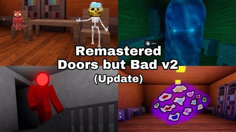 Roblox Doors But Bad V2 Remastered Update Gameplay YouTube