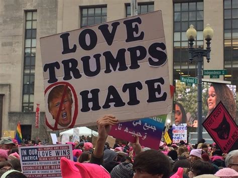 Hundreds Of Thousands Of Women March On Washington The Tennessee Tribune