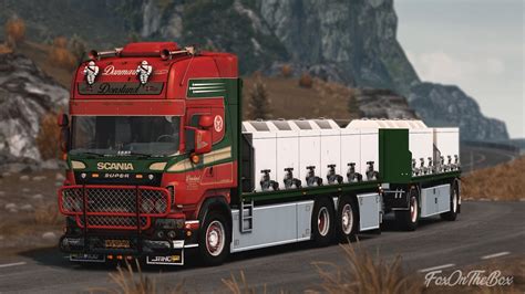 Ets2 1 46 Scania Donslund And Trailer Mod Euro Truck Simulator 2 Mod