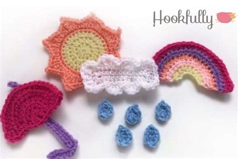 Free Moon And Star Appliques Crochet Patterns Hookfully