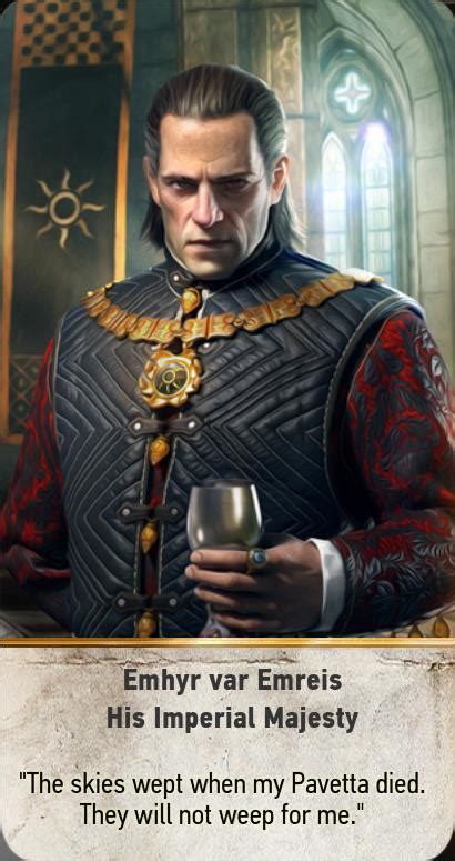 Emhyr var Emreis His Imperial Majesty (Gwent Card) | The Witcher 3 Wiki