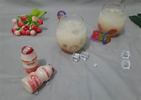 Resep Es Jely Yakult Oleh Yulidaertik Cookpad