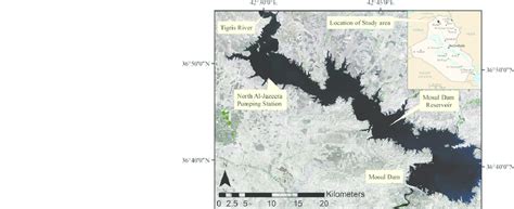 Location of Mosul Dam. | Download Scientific Diagram