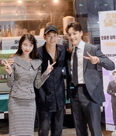 Kim Soo Hyun Visits IU And Yeo Jin Goo On Hotel Del Luna Site